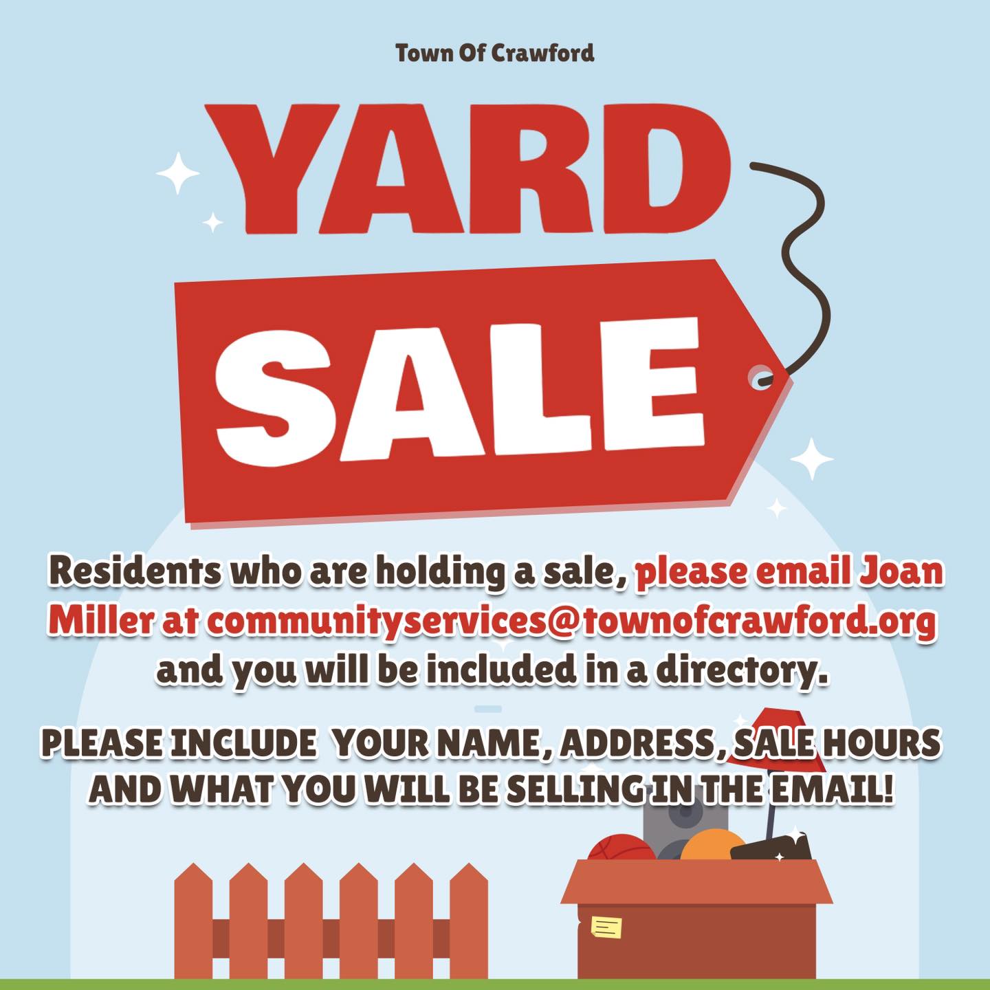 Town Yard Sale 2024